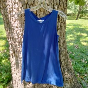 August Silk Sleeveless Blouse in size S